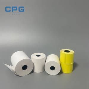 Rouleau de papier thermique pour reçus de carte de crédit ATM/POS, écologique, sans BPA, 80x80mm, certifié ISO, personnalisable, vente en gros - Product Image 1