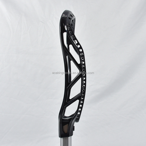 Cabeza de Lacrosse Aceking Goliath Negra para Ataque/Defensa (Material de Nailon) para Palo de Lacrosse Cumple con las Reglas de la NCAA - Product Image 2