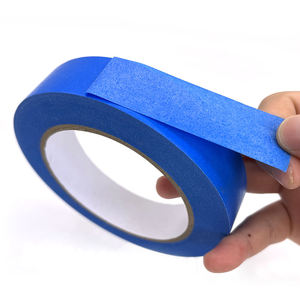 Nastro Adesivo in Carta Crespa Blu a Bassa Aderenza, 3 Pollici x 60 Iarde, Set per Verniciatura Automobilistica e Protezione Pareti - Product Image 4