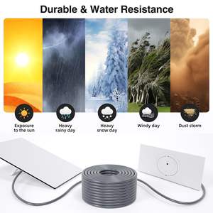 Starlink Gen <span class=keywords><strong>3</strong></span> Cat 5E <span class=keywords><strong>Cable</strong></span> Ethernet <span class=keywords><strong>de</strong></span> alta velocidad Satélite <span class=keywords><strong>Internet</strong></span> Accesorio <span class=keywords><strong>Cable</strong></span> <span class=keywords><strong>de</strong></span> extensión PVC Metal Shield Starlink V3 Dish - Product Image 5