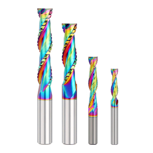 Huhao compuesto 3.175mm 6mm 8mm 12mm 2 <span class=keywords><strong>flauta</strong></span> arriba y abajo Molino <span class=keywords><strong>de</strong></span> extremo <span class=keywords><strong>de</strong></span> compresión <span class=keywords><strong>dos</strong></span> flautas para broca <span class=keywords><strong>de</strong></span> aglomerado <span class=keywords><strong>de</strong></span> madera contrachapada 407311401 - Product Image 6