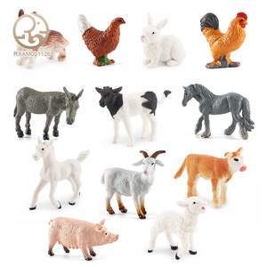 Nouvelle éducation unisexe PVC Zoo animaux jouets réaliste ferme et forêt animaux sauvages Figurines Simulation jouets en plastique enfants tout-petits - Product Image 6