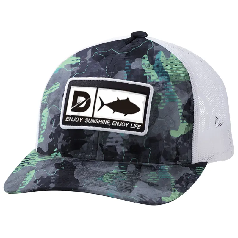 HUK Huk'd Up Visor Anti-Glare Fishing Visor Sports caps embroidery baseball cap trucker hat beach hats fishing caps