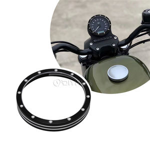 Chrome noir moto tachymètre housse pour harley <span class=keywords><strong>sportster</strong></span> 883 1200 48 2004-2018 - Product Image 5