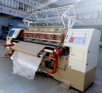 Machine à matelasser multi-aiguilles à point noué à commande numérique haute vitesse, moteur 220V/380V 4KW, vitesse 1200 tr/min
