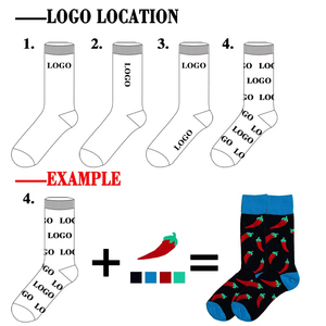 Chaussettes personnalisées de bonne qualité, douces, en coton pur, chaussettes de sport athlétiques, chaussettes avec logo personnalisé - Product Image 6