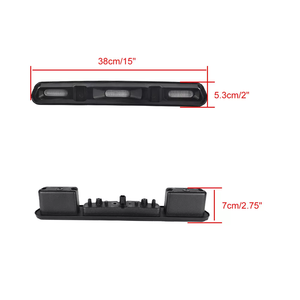 Tercera luz de freno LED ahumada para <span class=keywords><strong>Ford</strong></span> <span class=keywords><strong>Bronco</strong></span> 2021 2022 2023 Montaje alto Tercera luz de freno Parada trasera Luces de estacionamiento de marcha atrás - Product Image 3