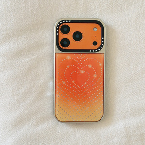 Coque de téléphone portable antichoc avec motif cœur en relief style Ins pour iPhone 14/13 et 17/16/15 Pro Max - Product Image 6