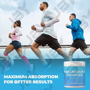 JBY OEM/ODM Fabrication de produits de marque privée Fournisseur de poudre de magnésium apaisante Aide à la relaxation du corps et des sentiments Compléments nutritionnels sportifs - Product Image 6