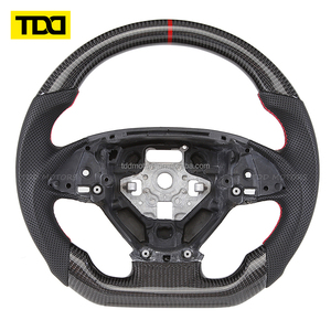 Volante de Fibra de Carbono Real TDD Compatible con Chevrolet Corvette Camaro C7 SS ZL1 - Product Image 2