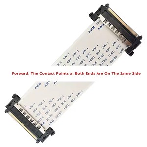 Cavo a nastro I-PEX di alta qualità 41Pin 51Pin 4K HDTV LVDS AWM 20706 <span class=keywords><strong>20861</strong></span> 105C 60V VW-1 per componenti elettronici (con funzione avanti/indietro) - Product Image 5