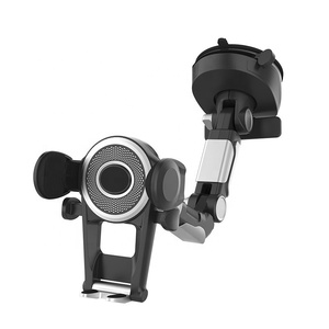 Support de téléphone de voiture flexible rotatif à 360 degrés Bingou, ventouse ABS, bâton à selfie, support de bureau, tableau de bord, support mobile 4,7-6,8 - Product Image 2