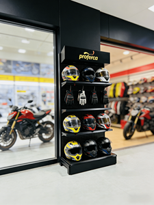 Estantes para Exhibición de Productos, Venta Directa de Fábrica, Estilo Moderno para Tiendas de Motocicletas - Product Image 1