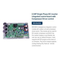 Controlador de bomba de calor todo en uno, controlador de inversor de CC para aire acondicionado, placa de circuito PCBA de Control de placa Pcb