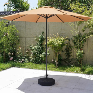 <span class=keywords><strong>Sombrilla</strong></span> de Patio Exterior con Base, <span class=keywords><strong>Sombrilla</strong></span> Grande para Jardín, Patio, Piscina, Terraza, Protección Solar Comercial, Impermeable - Product Image 4