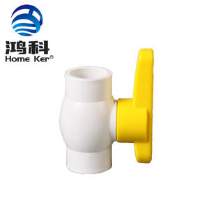 Groothandel 1/2 \ "-4 \" Plastic Kogelkraan Met Lange Handgreep Op Maat Hoge Kwaliteit Upvc Pvc Kogelkraan Voor Water - Product Image 2