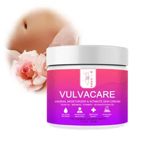 Handelsmarke Vulva Cream Vaginal Moist urizer mit natürlichen Inhaltsstoffen Feminine Care Relief Irritation Vaginal Dryness Juckreiz