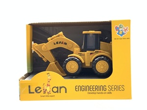Tirez voiture jouets rétro classique véhicule ingénierie modèles voitures pelle grue Bulldozer rouleau <span class=keywords><strong>Ambulance</strong></span> enfants garçons jouets - Product Image 5