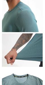 Camisetas Deportivas para Hombre, para Gimnasio, Trotar, Entrenamiento, Cuello Redondo, Transpirables, de Secado Rápido, Ajustadas, de Compresión, para Correr - Product Image 5