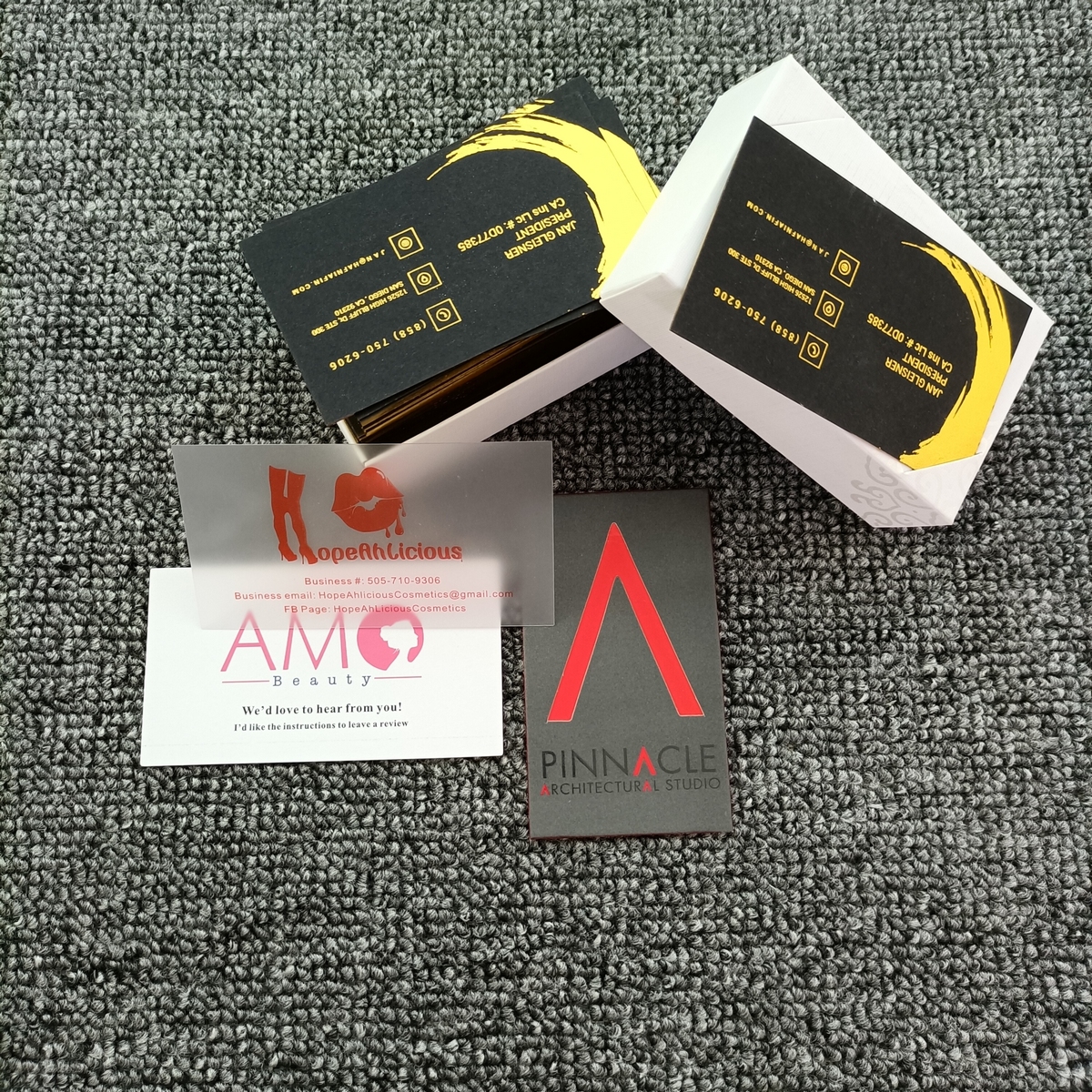 High quality digital business card custom personal logo printing business card