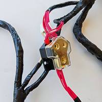 Kabel Harness Kotak Sekring Berinsulasi Karet PBT dengan Rating IP66, Pengganti Kabel Internal Kabin Excavator