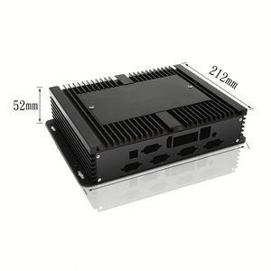 Aluminum Alloy Electronic Meter Control Box <b>Enclosure</b> Shell Customized CNC Extruded Electrical Junction Boxes IP54 Protection - Product Image 1
