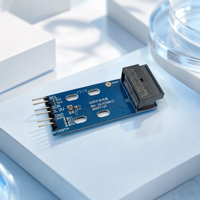 Carte de test d'alimentation OSFP pour module optique I2C, pour la vérification des fonctions et l'accès aux registres dans les laboratoires de test de centres de données IA