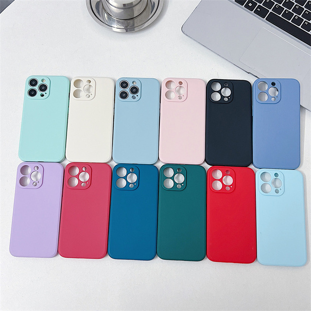 Lichicase Liquid Silicone TPU Phone Case for Infinix Hot 70 Smart 20 Shockproof Protection Cover for All Models