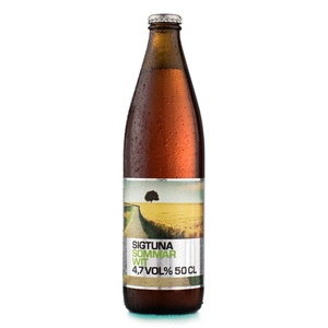 Bouteille de bière en <span class=keywords><strong>verre</strong></span> ambré recyclable de forme plate personnalisée de 50 cl avec bouchon à couronne, bouteilles vides de 500 ml, bouteilles en <span class=keywords><strong>verre</strong></span> de luxe personnalisées - Product Image 4