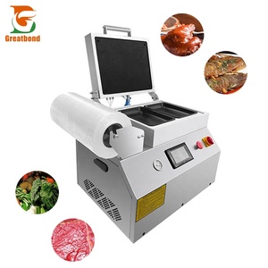 Factory Customized Intelligent Temperature Control Food Extended Freshness <b>Table</b> Top Meat Vacuum Laminating Packaging Machine - Product Image 1