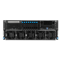 ESC8000A E13 4U 高密度 GPU 服务器 双槽位 SP5 24 DDR5 DIMM 8 个双槽 PCIe 50 GPU 插槽 热插拔 NVMe 机架式计算服务器