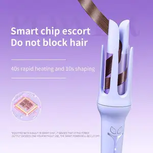 Tùy Chỉnh Salon Công Cụ Tự Động Tóc Curler Tự Động Curling Wand Tự Động Curling Sắt Ma Thuật Tóc Curling Sắt