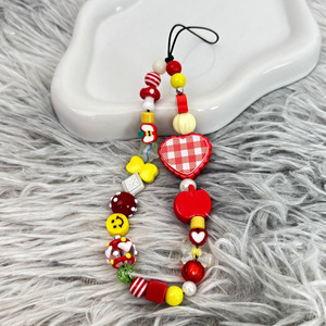 Hot Sale New Style Red Strawberry <b>Lanyard</b> Keychain Universal Phone Case CCD Camera Charm Pendant - Product Image 5