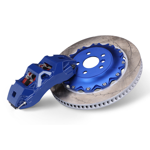 Nouveau ES6 6 Piston Big Brake Caliper Kit 380mm Rotors De Frein Plaquettes De Frein En Céramique pour <span class=keywords><strong>Kia</strong></span> Sportage Stinger K3 K4 K5 Soluto Optima EV6 - Product Image 2