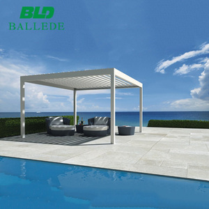 Precio bajo de alta calidad impermeable al aire libre de jardín de aluminio pérgola - Product Image 4
