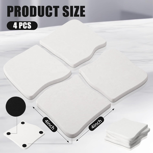 Posavasos blancos absorbentes únicos Posavasos estéticos modernos Instant Dry <span class=keywords><strong>Ston</strong></span> Drink Absorbente CC Mat para bebidas - Product Image 2