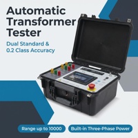 Probador de Relación de Transformación de Transformadores Totalmente Automático, Rango de 0.9~10000, Conformidad con Doble Estándar para Pruebas en Fábricas de Subestaciones de Energía