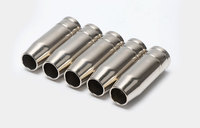 Accessoires pour torche de soudage MIG 15AK, embouts de contact en cuivre, support, diffuseur, bouclier, consommables durables, 10 pièces/boîte