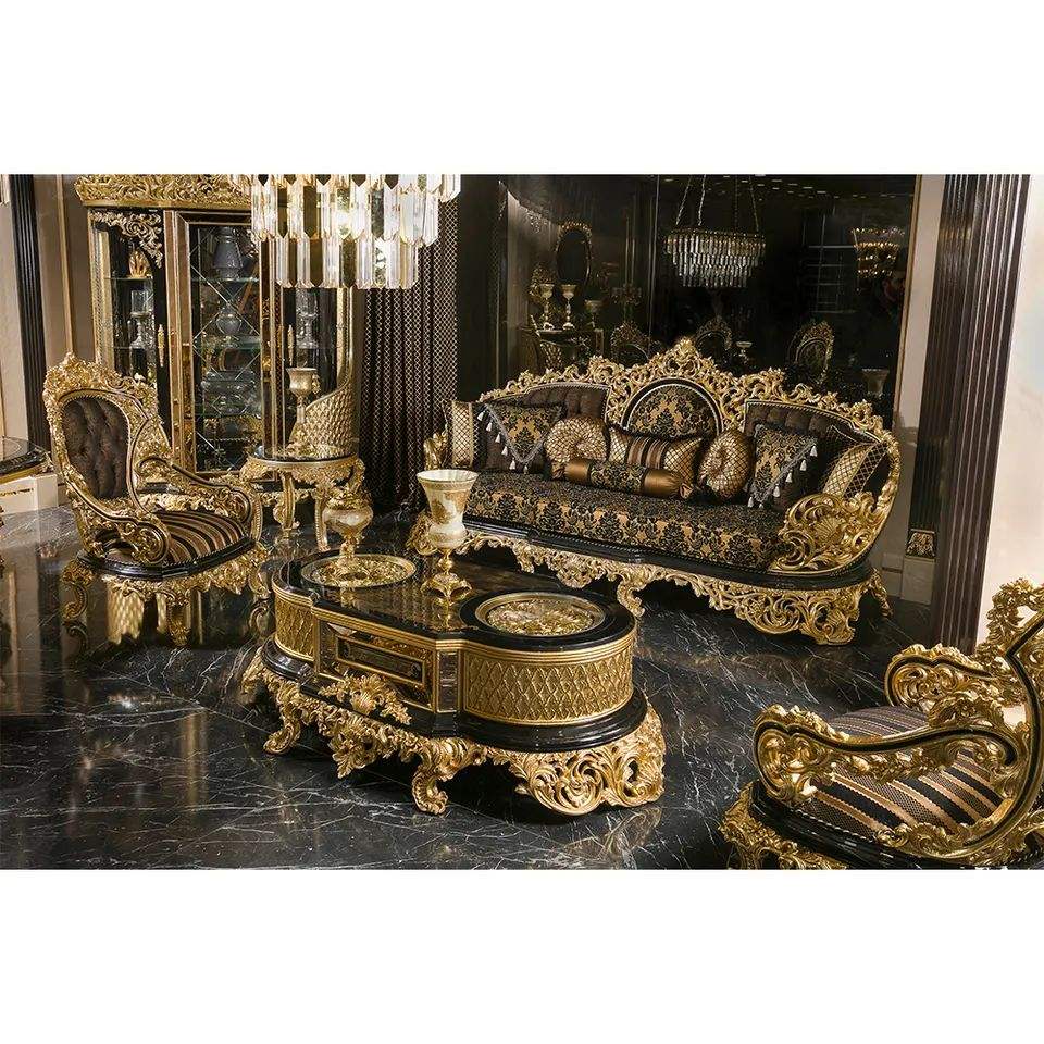 Egyptian Living Room Furniture Stylish Luxurious