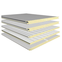 Panneau sandwich PU/PIR, panneau sandwich isolé en polyuréthane pour toiture et mur, acier blanc, bâtiment JARYEE