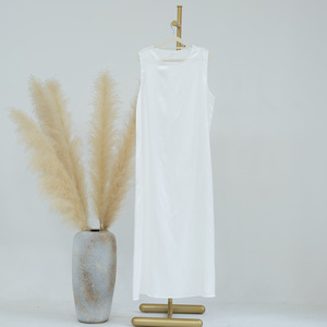 Elegante <span class=keywords><strong>Abaya</strong></span> Traspirante e Alla Moda con Patchwork, Abito Modesto con Sottoveste Aperta per Dubai e Turchia, per Donne Musulmane - Product Image 2