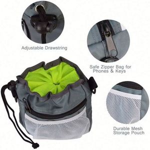 Bolsa Portátil de Tela para Premios de Perro, para Entrenamiento al Aire Libre, de Gran Capacidad, para Entrenadores de Mascotas, para Llevar Premios en la Cintura, USA Mairun823, Hecho en China - Product Image 5