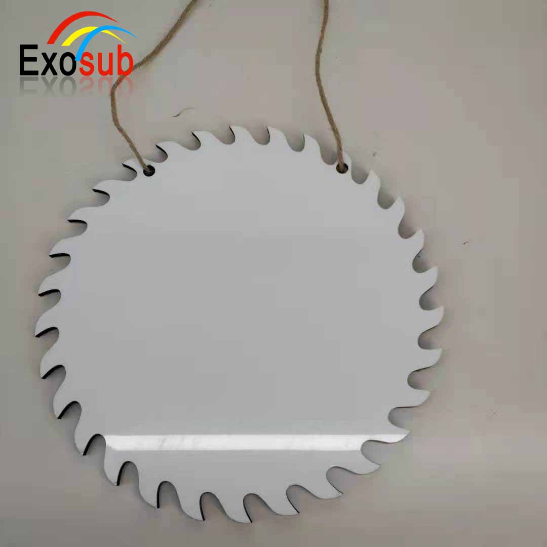 Персонализированный знак полотна пилы с цифровым дизайном для сублимации