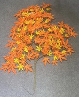 Feuilles d'érable artificielles de grande taille de haute qualité pour la décoration intérieure