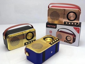 Système DJ portable mini haut-parleur original WSTER WS3138 avec prise en charge USB, carte TF, radio <span class=keywords><strong>FM</strong></span>, <span class=keywords><strong>tuner</strong></span> DAB - Product Image 3