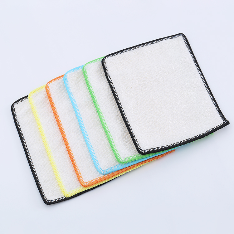 18*23 см, 6 упаковок, домашнее кухонное бамбуковое полотенце для посуды, тряпки, набор полотенец для посуды