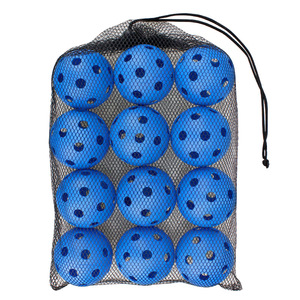 Pelotas de Pickleball Personalizadas con Logotipo, 72 mm, para Interiores, Alta Calidad, Paquete de 12, 26 Orificios, con Bolsa de Malla, Material Plástico Resistente - Product Image 3