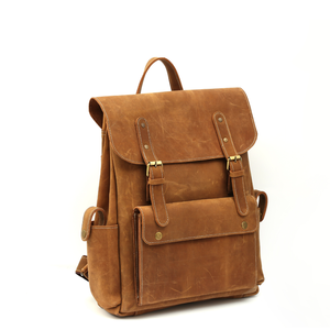 Vintage Classic Canvas Backpack Durable Lightweight Portable Travel School University Multi-Pockets <b>Large</b> Capacity Organizer Men - Product Image 1