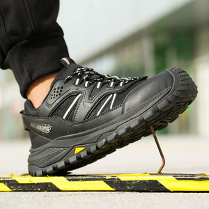 972-1, venta al por mayor, zapatos <span class=keywords><strong>de</strong></span> <span class=keywords><strong>seguridad</strong></span> para deportes al aire libre <span class=keywords><strong>de</strong></span> <span class=keywords><strong>verano</strong></span> para hombres, negro, EVA + suela <span class=keywords><strong>de</strong></span> goma, zapatos <span class=keywords><strong>de</strong></span> protección antideslizantes con punta <span class=keywords><strong>de</strong></span> acero - Product Image 6