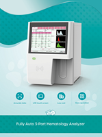 Analyseur d'hématologie entièrement automatique à 3 parties pour une analyse sanguine précise